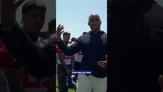 “If you do it well you’ll be remembered forever” -Tiki Barber #shorts #giants #nfl