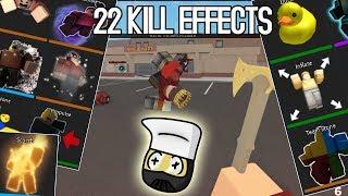 ALL Arsenal Kill Effects Review (where u die)