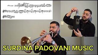 Trumpet Mute Demonstration - Surdina para trompete Padovani Music - Daniel Leal trumpet