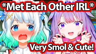 Mint Met Biboo IRL and Got Surprised by How SMOL and CUTE She Is 【Koseki Bijou / HololiveEN】