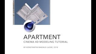 Cinema 4D - Modeling an Appartment Tutorial