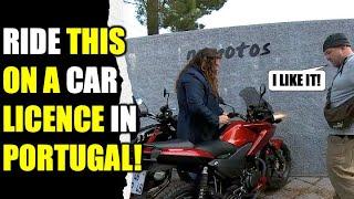 125cc Motorcycle Portugal | No Motorcycle Licence Required