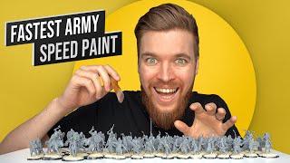 Painting an ENTIRE Warhammer Army FAST with Slapchop!