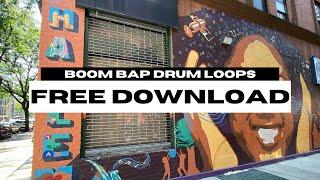 ROYALTY FREE ALL TIME HIP HOP/BOOM BAP DRUM LOOPS