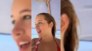 MINI VLOGZINHO DIARIO #bikini #tiktok #vlogsdiario #antonia #antoniavaladão #praia #fy