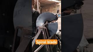 Spiral blade making #screwconveyor #blade #auger #conveyor #screw #conveyormachine #augerconveyor