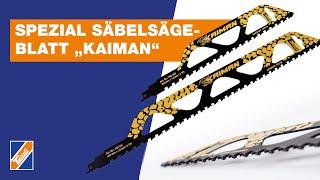 Spezial Säbelsägeblatt Kaiman | für hochabrasive Materialien 