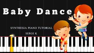 Baby Dance - Serge K \\ EASY Piano Tutorial