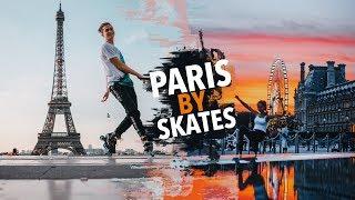 Freestyle Slalom skating in Paris 