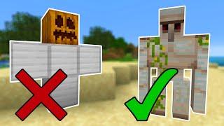 How to Make an Iron Golem in Minecraft (All Versions)