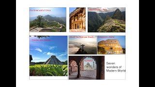 The New Seven Wonders of Modern World