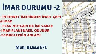 imar durumu nasıl okunur -2,  plan notları kontrol etme