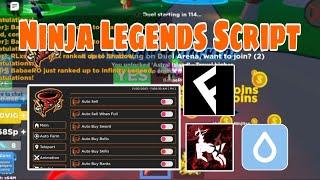 Ninja Legends OP Autofarm Script | Fluxus • Hydrogen • Arceus X 3.0