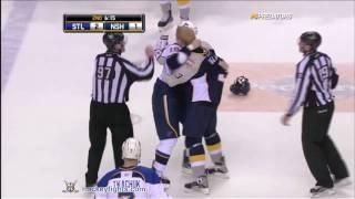 D.J. King vs Wade Belak Apr 1, 2010