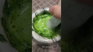 Green Grass Crushing | Satisfying Crushing video | Mr evgen #shorts