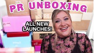 HUGE PR UNBOXING! New Makeup, Body Care, & Skincare!