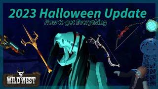 How to get Everything in Roblox Wild West 2023 Halloween Update