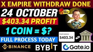 X Empire Airdrop Live - How to Withdraw $X Token In Bybit ,Bitget ,Onchain ,EBI ,Telegram Process