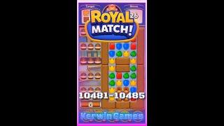 Royal Match Level 10481 10482 10483 10484 10485 - No Boosters Gameplay