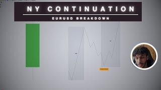 How I Caught 2R Using The NY Continuation Cycle | EURUSD Breakdown