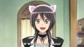 Kaichou wa Maid-sama cat ears scene