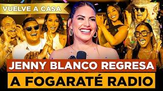 JENNY BLANCO REGRESA A FOGARATÉ RADIO “RENUNCIA DEL EDIFICIO ROJO”