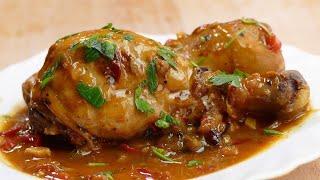 STEWED CHICKEN  - easy food recipes to make at home