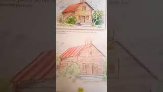 landscape drawing#suhema art