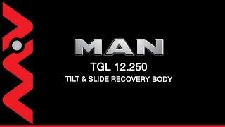 YJ66YFP   MAN TGL 12 250 Steel tilt and slide recovery body