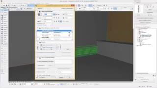 Как сделать плинтус в archicad - Занятие 2 2 1