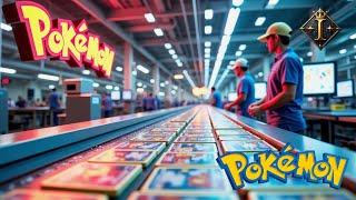 How POKÉMON Cards are Made  The Secret Factory Process Revealed!