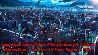 Apocalypse and Sacrifice: After sacrificing a thousand demon cows, I awakened a super supreme talent