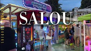 SALOU SPAIN NIGHT WALK TOUR- Salou Nightlife July 2024 SUMMER