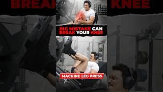 One bad rep on the leg press can lead to chronic knee issues  #jeetselal #legs #motivation