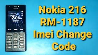 Nokia 216 (rm-1187) Imei Change Code | Invalid Sim | Imei Repair