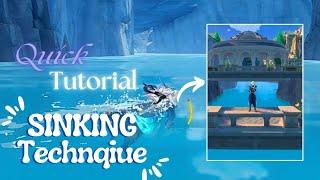 Learn to SINK in 3 MINUTES! || Serenitea Pot || Genshin Impact #genshinimpact #genshin #games