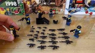 BrickArms - Лучшее лего оружие и экипировка? / Lego weapons.