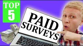 Top 5 Paid Survey Sites That Actually Pay WORLDWIDE (Get Paid TODAY!)