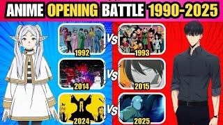 ANIME OPENING BATTLE 1990-2025  | 3vs3 | Save The Year With The Best Openings