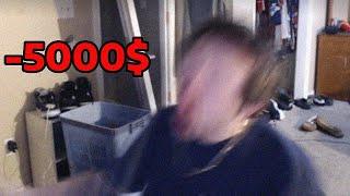 Bossmanjack Loses a Month's Salary in 30 Seconds "No one love me"