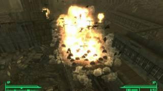 Fallout 3: Huge Explosion in HD; Mine it and then Mirv it!