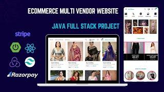 Java Full Stack Ecommerce Project | React, Spring Boot, Gemini ai, Typescript, Redux Toolkit, MySQL