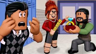 His Dad MARRIED His MEAN TEACHER! (A Roblox Movie)