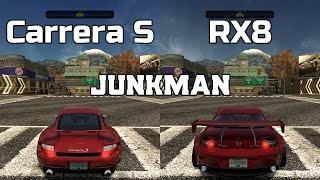 Porsche 911 Carrera S vs Mazda RX8 - NFS MW Redux V3 - WHICH IS FASTEST ?