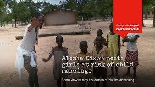 Alesha Dixon visits Ghana for ActionAid's campaign against child marriage | ActionAid UK