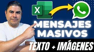 Guía Definitiva - Enviar Mensajes Masivos de WhatsApp desde Excel, incluyendo texto e imágenes