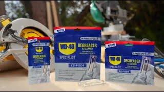 New! WD-40 Specialist Degreaser and Cleaner EZ-Pods – 30s duration