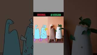 Boggo's Reflection parody The Land Of Boggs  #shorts #animation #bojeke #boggs