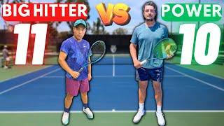 UTR 10 vs UTR 11 | David vs Goliath match!