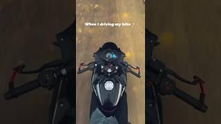 When I driving my biek Vs i feel and Rs200️ #short #viral #shorts #bikelover #ytshorts #rs200